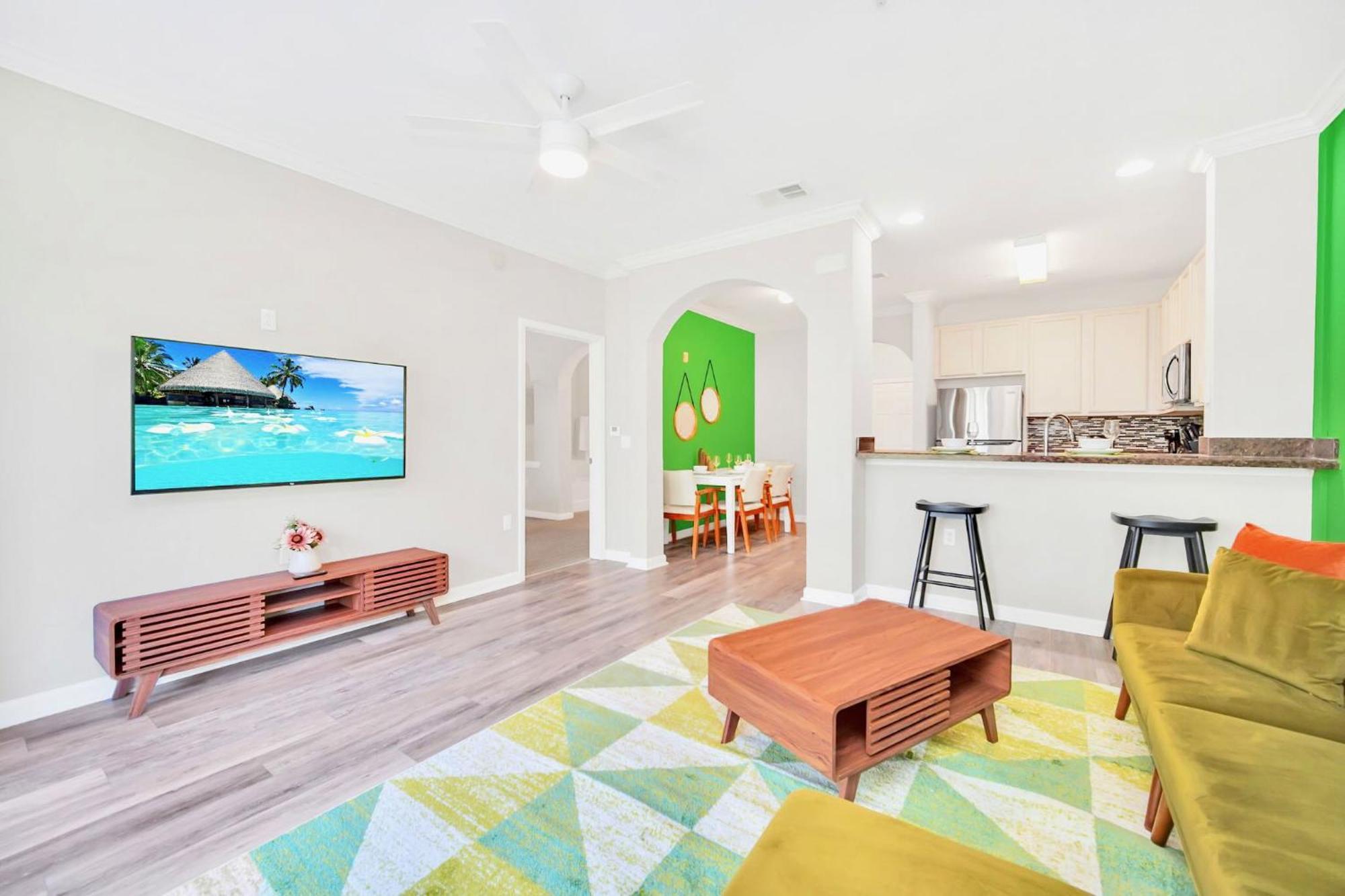 Modern 3Br Condo Near Disney- Pool And Hot Tub Orlando Dış mekan fotoğraf